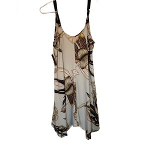 Womens lilac n London adjustable strap night gown nwt medium tagless silk